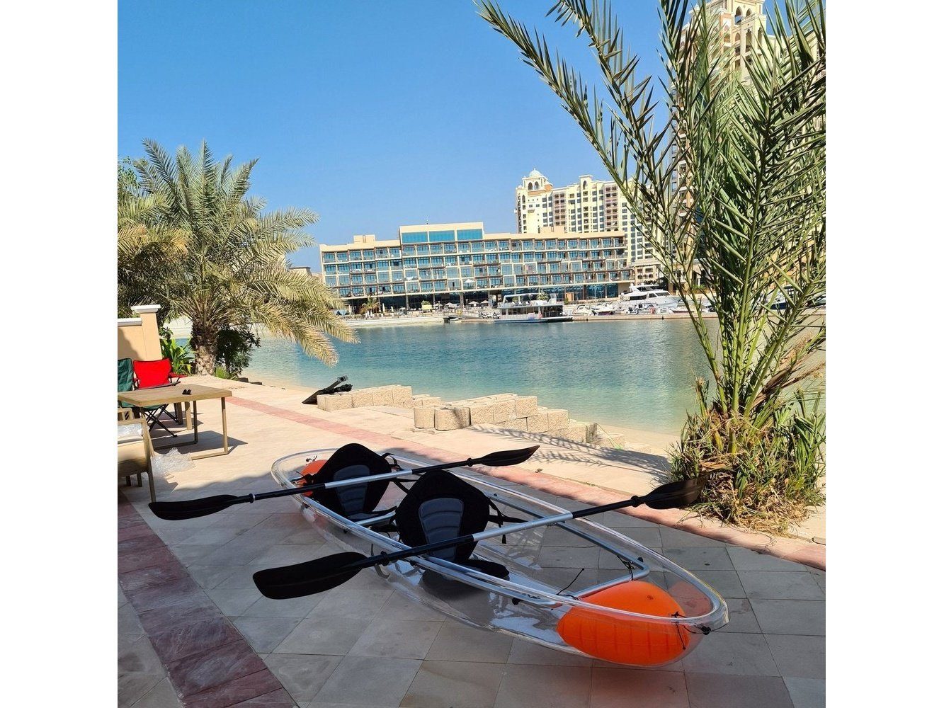 Clear Kayak Double Seat