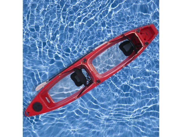 Bottom Clear Kayak Tandem